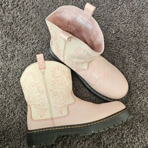 Dr Martens - Youth Pink Zale Boots